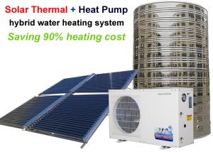 Quality 11 - 100 KW Heat Pump Hot Water Heater , Solar Powered Heat Pump System wholesale