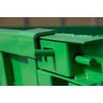 Industrial Recycling Waste Gantry Bins Steel Merrell Dumpster With Wheels