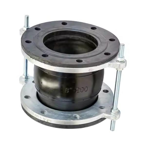 End Face Fully Sealed Natural Rubber Expansion Joint KDF EN 1092-2 Dn200
