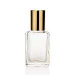 Square Foundation Lotion Glass Bottle F133 Clear Cosmetic Packaging 30ml