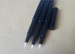 Simple Style Felt Tip Eyeliner With Steel Ball , Black Pencil Eyeliner Plastic