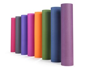 Quality Single Layer TPE Yoga Mat Durable Skid - Resistance Exercise Yoga Mat wholesale