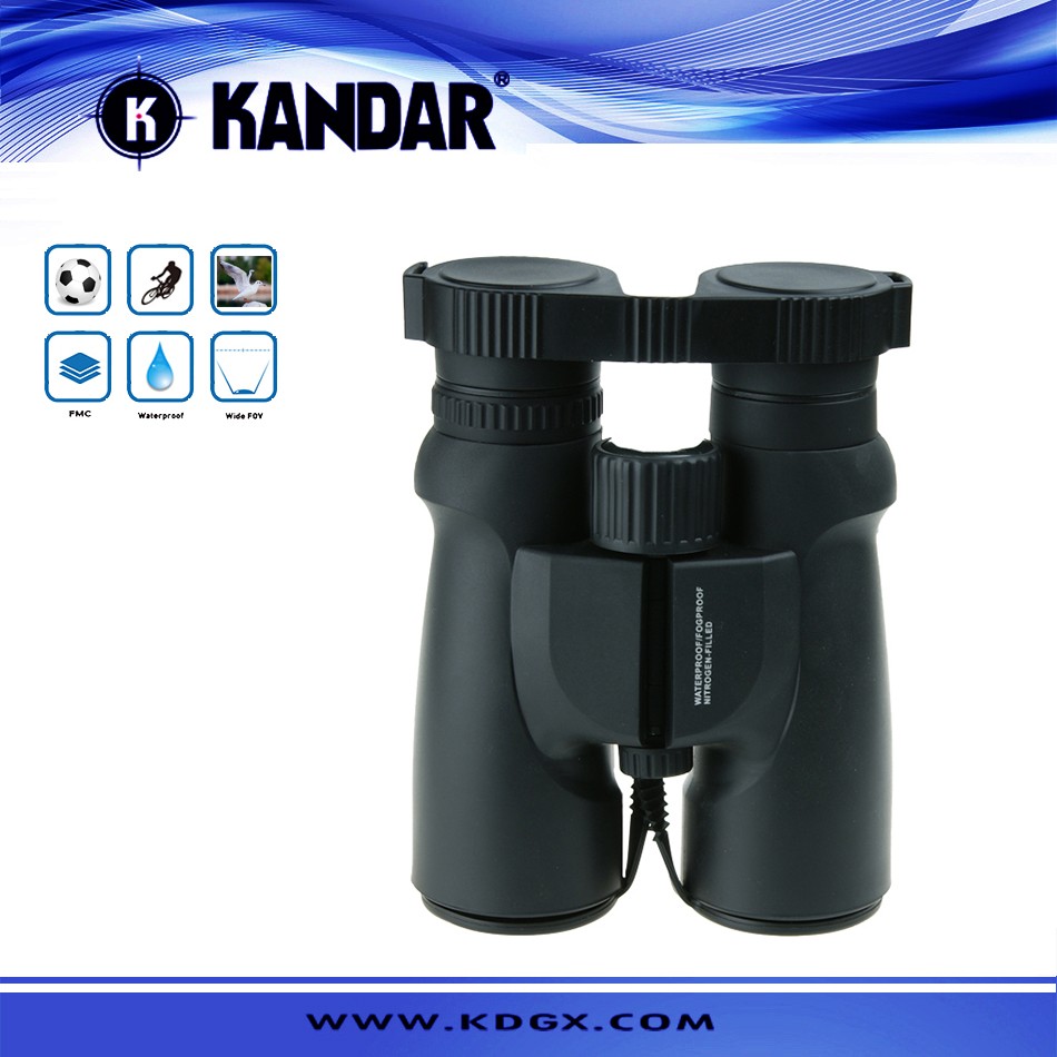 High Power and Wide View Antique Binoculars KANDAR M 6X24 for Hunting in Army Green