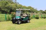 Folding Back Seats Electric Golf Cart 4 Seats CE Approved