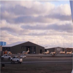 Quality Prefab Metal Aircraft Hangar Steel Buildings , Prefabricated Aircraft Hangar Construction wholesale