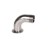 WZ Stainless Steel 304 316 90 Degree Outer Wire Elbow Fitting for ANSI Standard