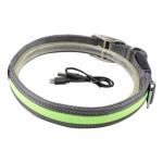 High Visibility Waterproof LED Dog Collar USB Rechargeable Lightweight