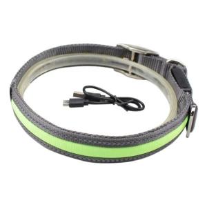 Quality High Visibility Waterproof LED Dog Collar USB Rechargeable Lightweight wholesale