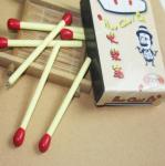 Matches shape ball point pen for advertisment