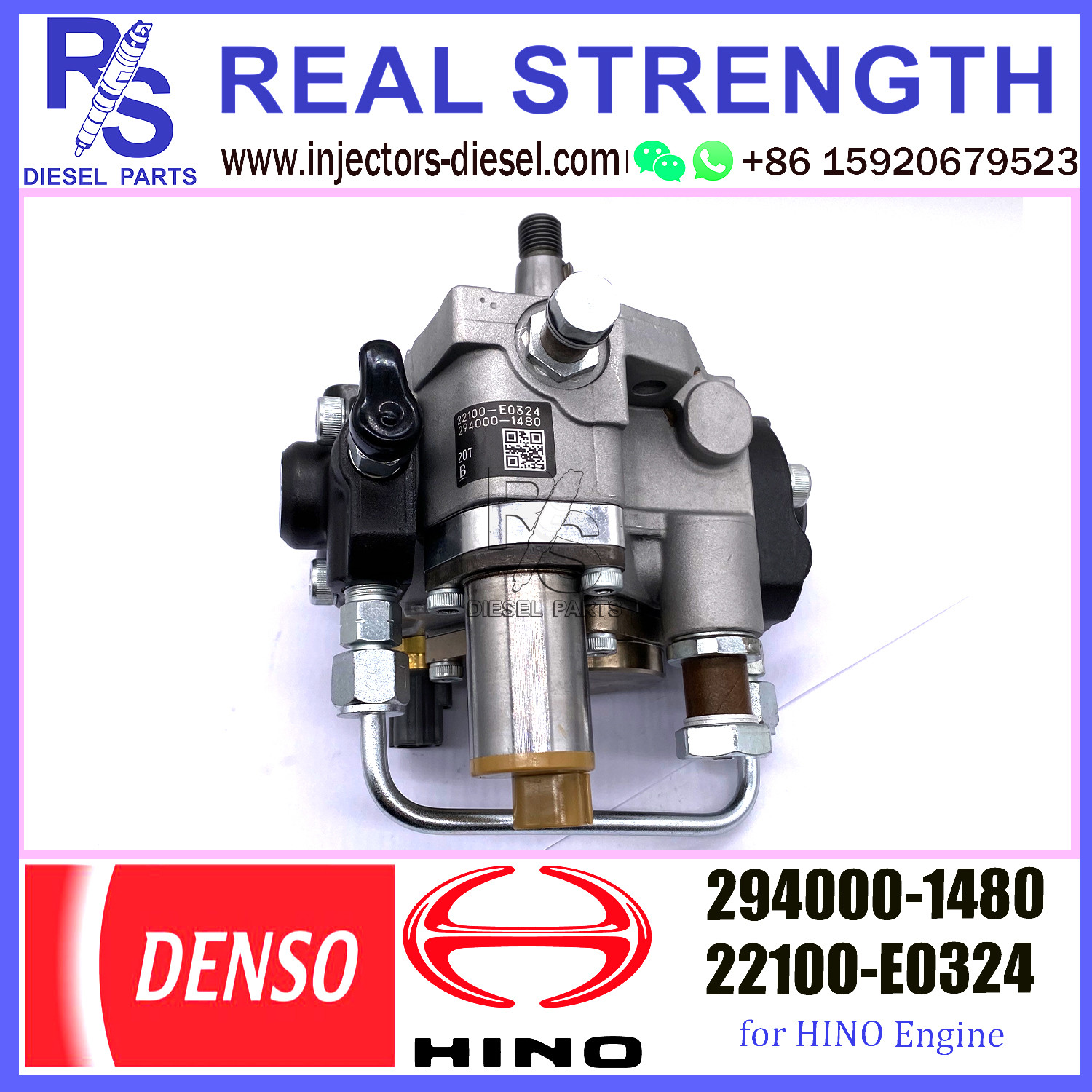 DENSO HP3 Diesel Fuel Pump 294000-146# 294000-1461 294000-1462 294000-1463 22100-E0560 For HINO TOYOTA N04C engine