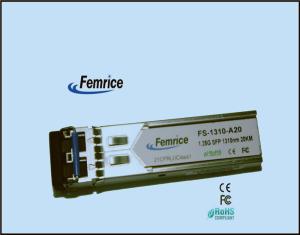 Quality 1.25Gbps FC 1310nm Single-mode Dual LC 20km SFP Module wholesale