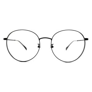 Quality FM2597 Durable Lightweight Metal Spectacles Frames Unisex Optical Round Eyewear wholesale