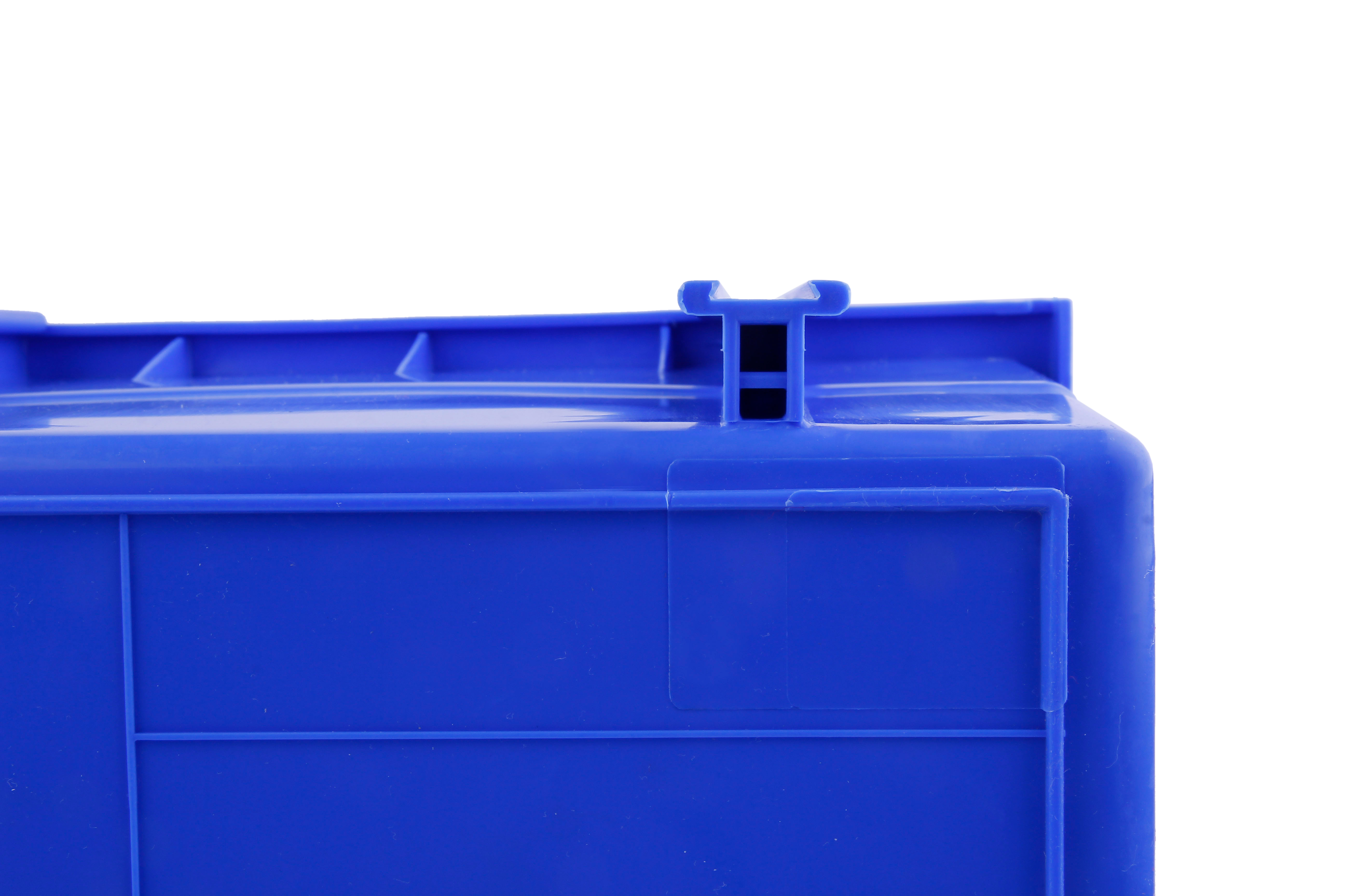 Semi-open Front Divisible Hanging Rack Plastic Parts Picking Storage Bin 214x280x175mm