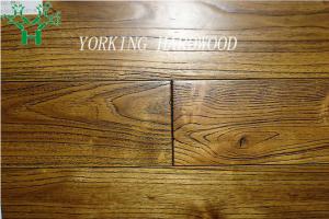 Quality Dark brushed asian teak hardwood flooring wholesale