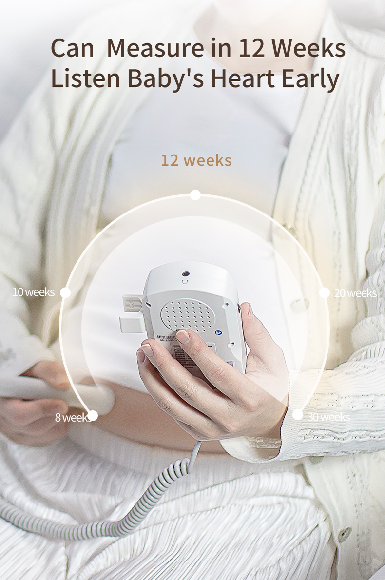 Portable Obstetrics And Gynecology Equipment Fetal Doppler For Pregnant Women