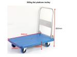 plastic platform truck trolley pushcart 600lbs