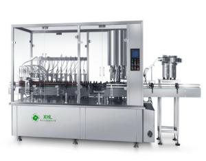 China Twelve Pump 500ml 2000 KG Liquid Filling And Sealing Machine on sale