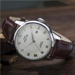 OEM 3ATM Miyota 2115 Quartz Wrist Watch With Leather Strap