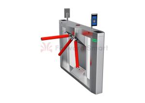 Quality Subway Station Waist High Fingerprint Access Control Turnstile wholesale