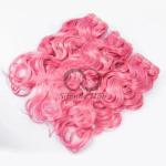 Pink Water Wave Remy Human Hair Bundles Sew In Weave Bundles Brazilian Bundle
