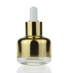 Fancy Serum Essential Oil Dropper Glass Bottle Makeup Packaging 30ml