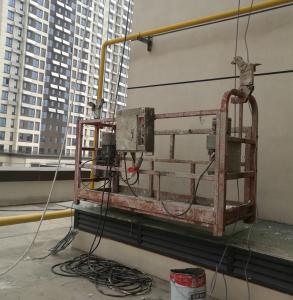 Quality ZLP630 aluminium temporary suspended platform system with parapet clamp wholesale