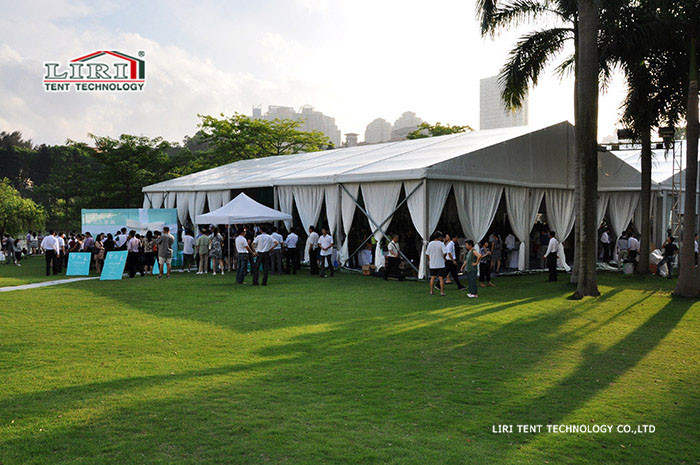20x30m Waterproof PVC Big Luxury Tents For Outdoor Wedding 20 Years Life Span