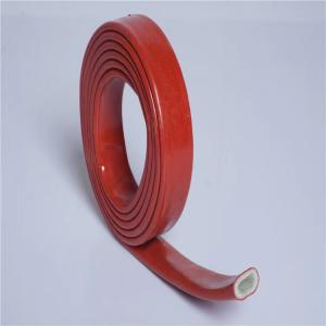Quality Fireproof Silicone Rubber Fiberglass Sleeving Heat Resistant Sleeve wholesale