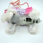9 " Electric Wire Control Kids Walking Dog Toy With Lead Barking Wagging