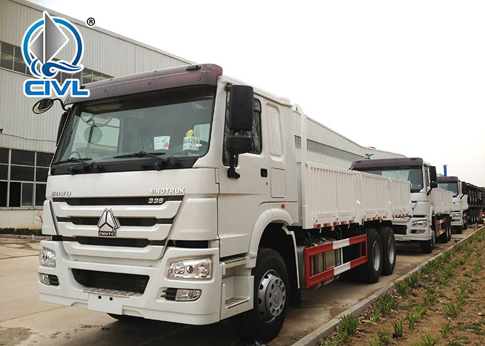371hp 25 - 40 Ton Heavy Cargo Trucks ZZ1257N4341W with Tr668 TR691 Tyre 6X4 sidewall heavy cargo truck