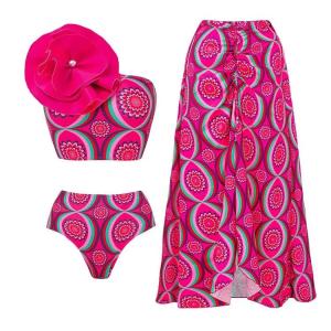 Quality Padded Bikini Set for Women Stylish Three Piece Swimwear Perfect for Summer Fun wholesale