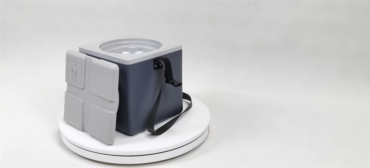 Grey Vaccine Cooler Box PHEFON Validated Cool Boxes For Vaccines