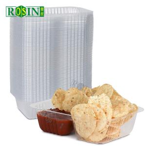 Quality Custom Transparent Biscuit Packing Tray For Potato Chips And Cheese Crisps wholesale