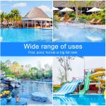 Aluminum Ribbed 1.1mm Swimming Pool Vacuum Pole