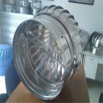 Stainless Steel 400mm Turbine Roof Fan for Large-Scale Warehouse Ventilation