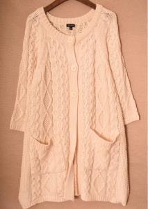Quality Ladies Pocket button Sweater cardigans wholesale