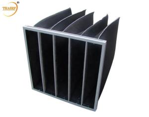 Quality Aluminum Alloy Frame HVAC Pocket Activated Carbon Air Filter Ordor Removal wholesale