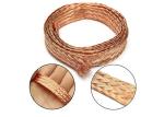 Wire Protection Metal Braided Cable Sleeve , Braided Wiring Harness Covering