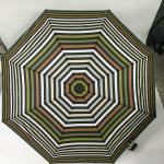 Ladies Auto Open Close Pongee Fabric Compact Folding Umbrella