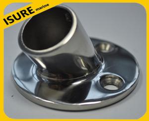 Quality Boat Hand Rail Fitting-30 Degree Round Base,Marine Stainless Steel wholesale
