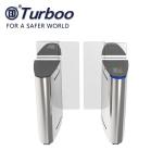High Durability 304 Stainless Steel Turnstile Gate / Waist High Turnstile
