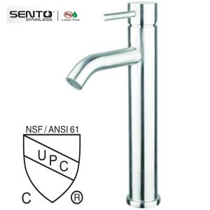 Quality Healthy lead free cupc faucet stainless steel basin faucet kitchen sink faucet wholesale