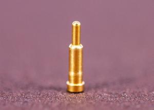 Quality 1mm 2mm 3mm 4mm High Current Pogo Pins Gold Plating Spring Loaded wholesale