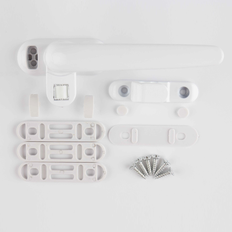 Sturdy Aluminum Alloy Window Handle for Pvc Casement Sliding Window Weight 112g