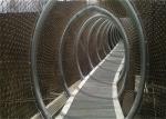 Ss304 Flexible Zoo 150x150mm Stainless Steel Webnet To Monkey Tiger Cage