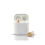 Beige Rechargeable Hearing Aids Retone Invisible Ear Amplifier