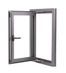 White Aluminium Casement Window Thermal Insulated Casement Windows