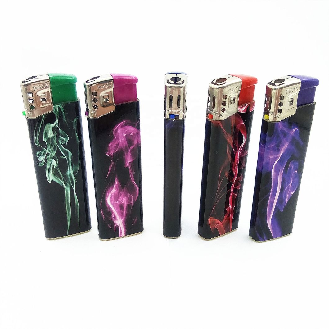 Dy-001 Customized Fashion Hot Sale High Quality Plastic Electric Piezo Lighter