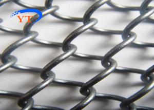 Quality Architectural Metal Coil Drapery Aluminum Alloy Cascade Mesh Various Colors wholesale