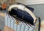 Rattan Weaving Handmade Crossbody Bag , Red Handmade Rattan Bag